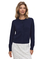 Кардиган на пуговицах Темно-синий