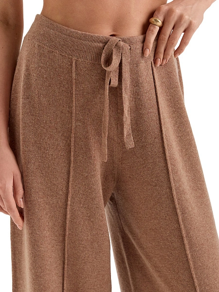 Брюки-палаццо женские Comfort, цвет бежевый, фото 4