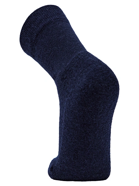 Термоноски детские шерстяные серии SOFT MERINO WOOL, цвет темно-синий, фото 3
