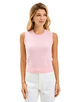 Топ трикотажный Розовый