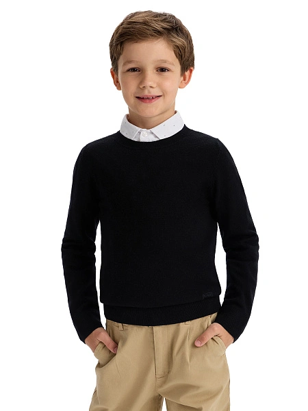 Джемпер CashTouch детский для мальчиков, цвет черный, фото 1
