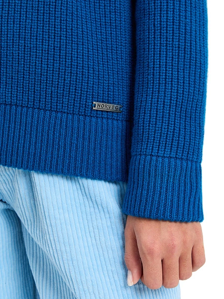 Кардиган из 100% шерсти мериноса на молнии для девочек-подростков, цвет арктик, фото 4