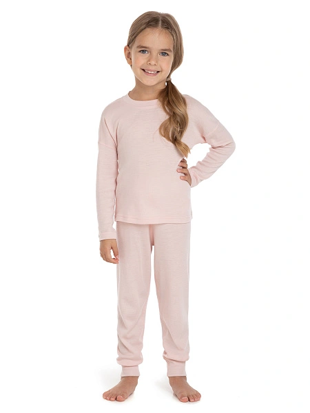 Пижама для девочки из шерсти мериносов, фото 5