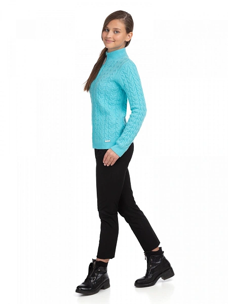 Кофта на молнии Super Fine Merino Wool для девочек, фото 2