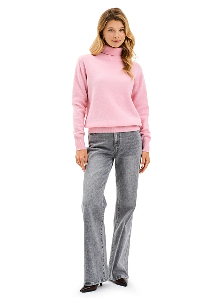 Свитер Merino Base из шерсти, цвет розовый, фото 5