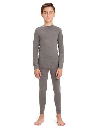 SOFT Комплект термобелья для мальчиков-подростков, цвет серо-бежевый, фото 1