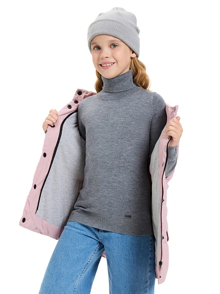 Шерстяной свитер Cash Touch для девочек, фото 6