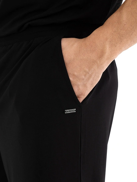 Шорты мужские серии Bamboo, цвет черный, фото 4