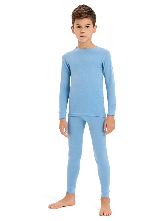 SOFT Комплект термобелья для мальчиков, цвет голубой пепельный, фото 1