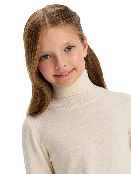 Шерстяной свитер Cash Touch для девочек, фото 3