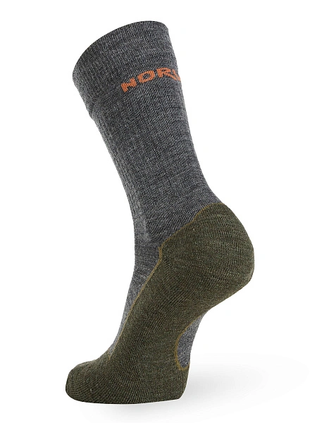 Термоноски мужские для охоты и рыбалки серии HUNTER, цвет серо-зеленый, фото 3