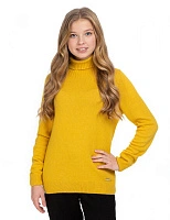 Cвитер Cashmere&Merino blend подростковый Горчичный