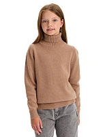 Свитер Merino Base детский для девочек-подростков Бежевый