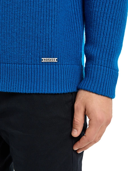 Кардиган мужской на молнии Merino Knitted, цвет арктик, фото 4