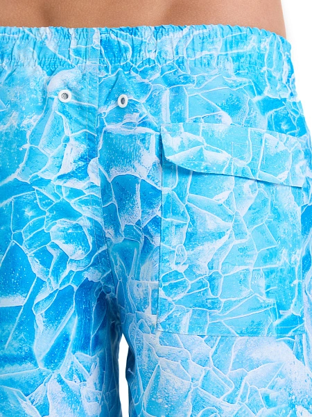 Шорты Swimwear для мальчика-подростка, цвет голубой, фото 4