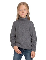 Cвитер Cashmere&Merino blend детский Серый меланж