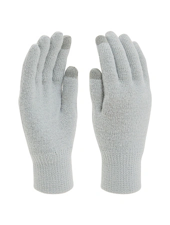 Перчатки Merino TEC Touch Screen, цвет светло-серый, фото 1