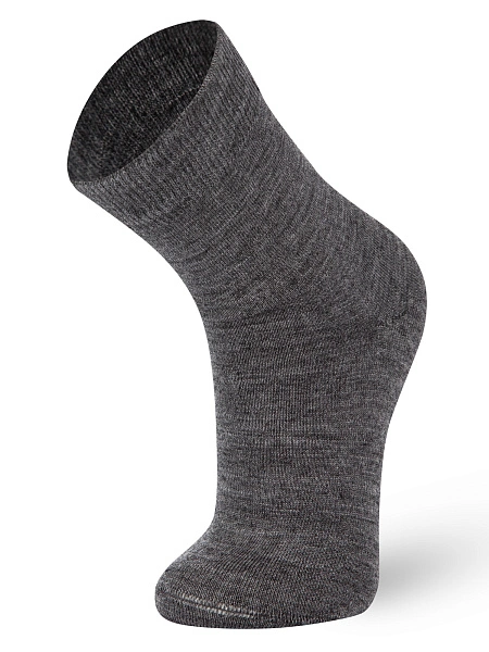 Термоноски Island Cup на каждый день детские, цвет серый меланж, фото 2