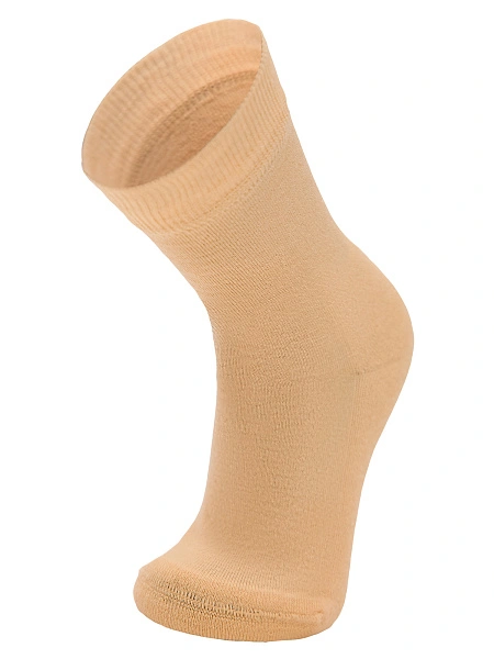 Термоноски детские шерстяные серии SOFT MERINO WOOL, цвет кремовый, фото 2