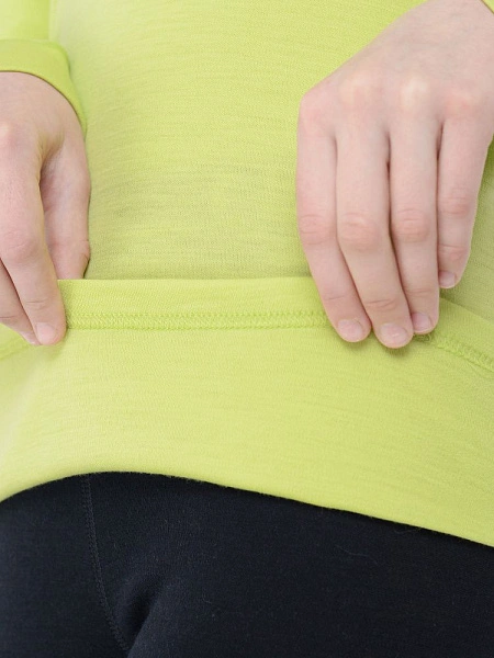 Термофутболка для девочек - подростков серии SOFT TEENS, цвет лайм, фото 5