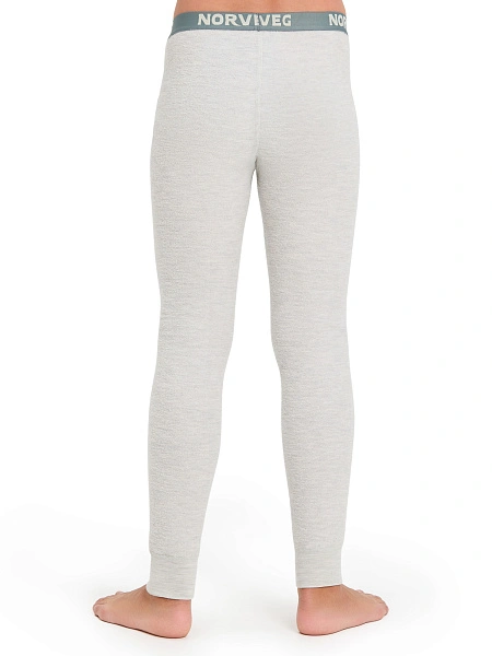 Термобелье кальсоны для мальчиков-подростков серии "-60°C", цвет жемчуг, фото 3