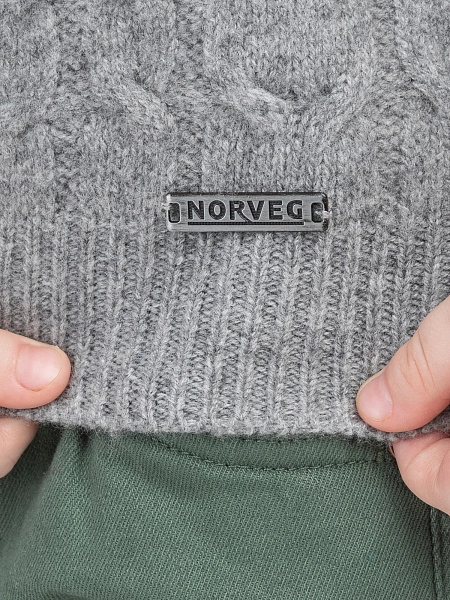 Кофта на молнии Super Fine Merino Wool, фото 6