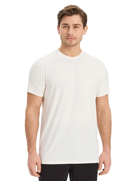Футболка мужская серии Bamboo, цвет молочный, фото 1