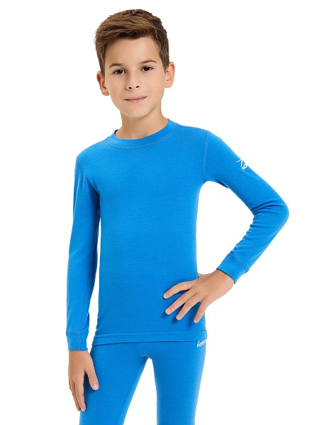 Термофутболка детская для мальчиков серии SOFT. Знак Woolmark, фото 1