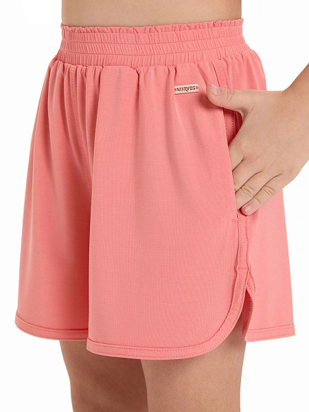 Шорты для девочки Bamboo, цвет коралловый, фото 4