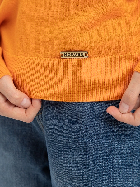 Шерстяной свитер Cash Touch для девочек, фото 3