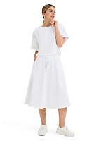 Юбка женская ORGANOMICA Cotton Белый