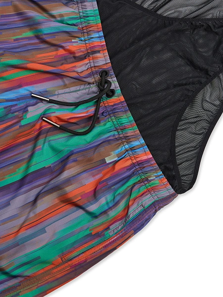 Swimwear Шорты мужские, цвет яркая полоска, фото 5