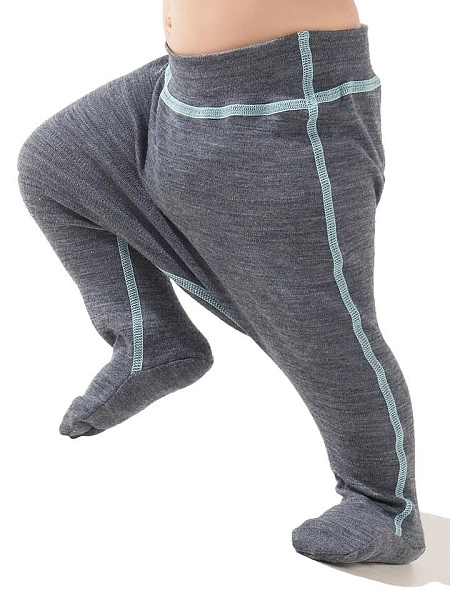 Ползунки детские серии SOFT, цвет серый, фото 4