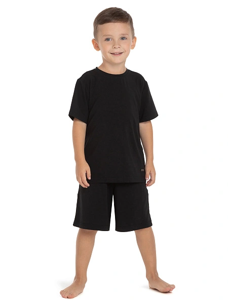 Футболка серии Bamboo для мальчика, цвет черный, фото 2