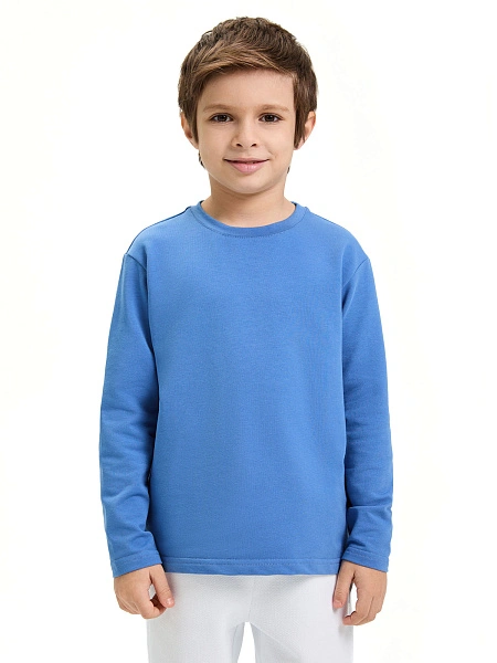 Лонгслив ORGANOMICA Cotton, цвет джинс, фото 1