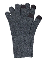 Перчатки сенсорные Серый меланж