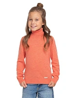 Свитер Cash Touch детский  для девочек Коралловый меланж