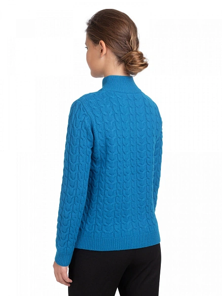 Кофта на молнии Super Fine Merino Wool для девочек, фото 4