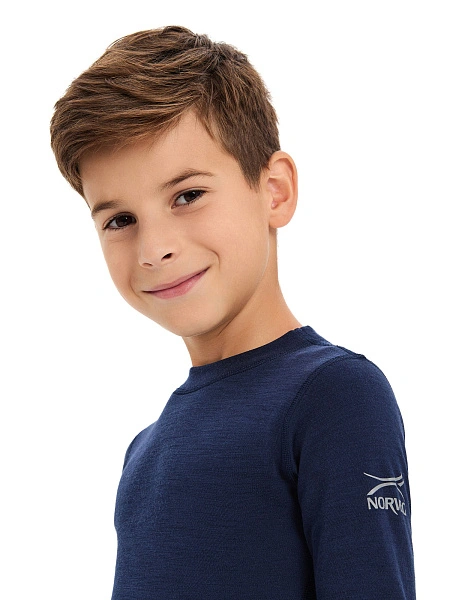 SOFT Комплект термобелья для мальчиков, цвет синий, фото 5