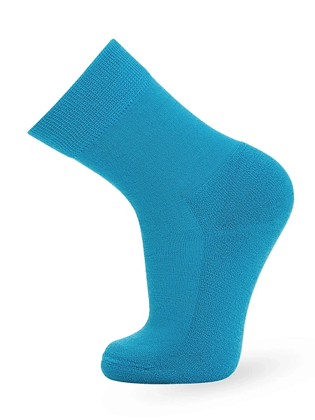 Термоноски детские шерстяные серии SOFT MERINO WOOL, цвет бирюзовый, фото 1