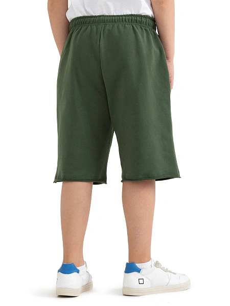 Шорты детские для мальчика Cotton, цвет олива, фото 5