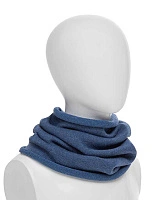 Теплый снуд из шерсти мериносов Джинс
