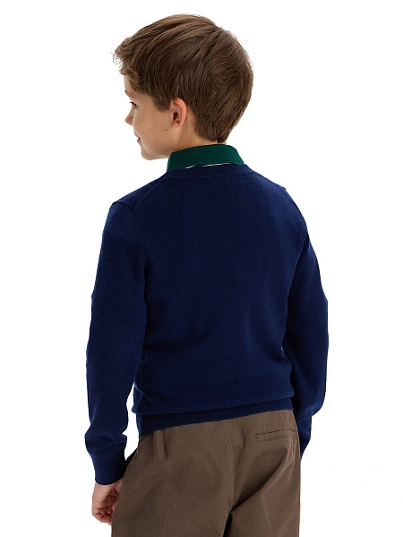 Джемпер CashTouch детский для мальчиков, цвет чернильный, фото 2