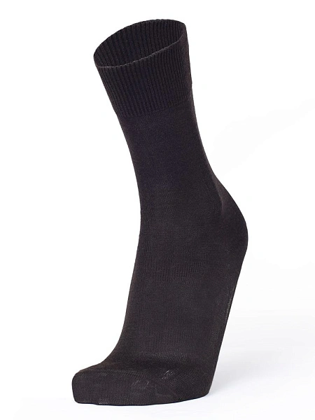 Носки женские из шерсти мериноса серии MERINO WOOL, цвет коричневый, фото 2