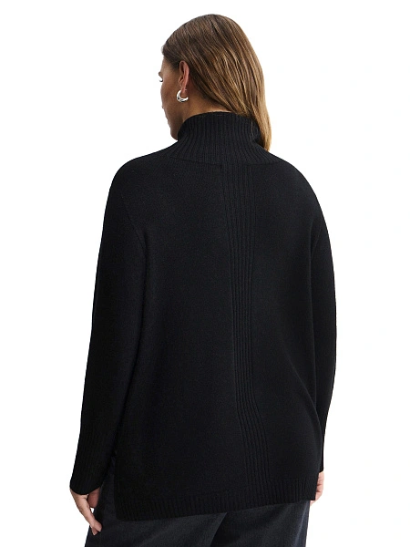 Merino Base Свитер женский, цвет черный, фото 2