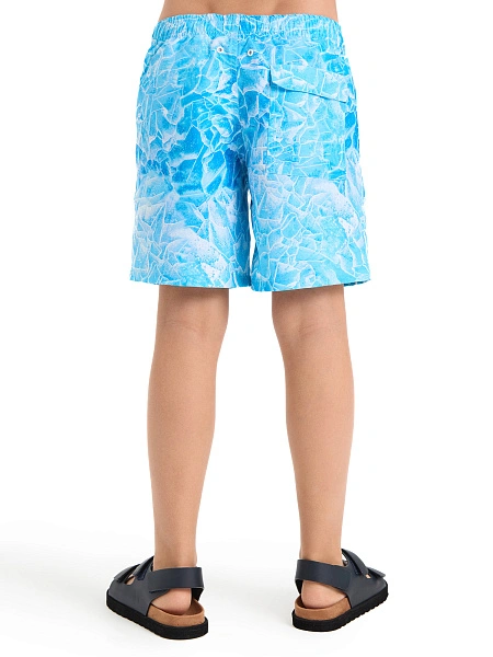 Шорты Swimwear для мальчика-подростка, цвет голубой, фото 3