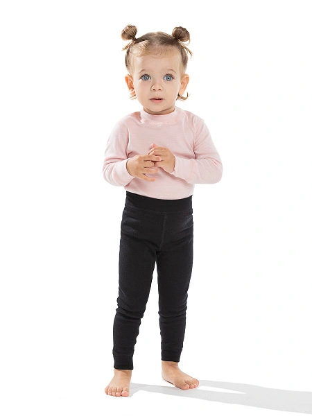 Термофутболка детская серии SOFT. Знак Woolmark, цвет розовый, фото 1