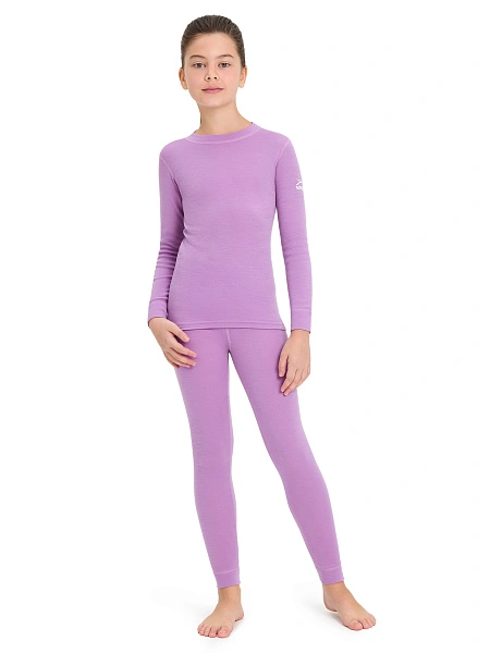 SOFT Комплект термобелья для девочек-подростков, цвет лаванда, фото 1