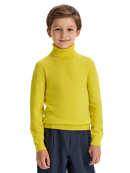 Свитер Cash Touch детский для мальчиков, цвет желтый, фото 1