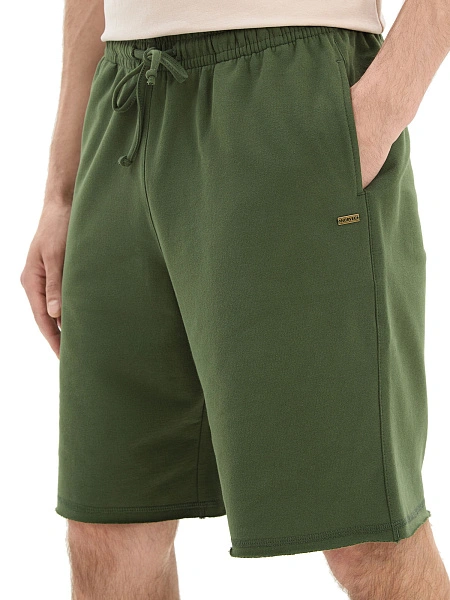 Шорты мужские Cotton, цвет олива, фото 3